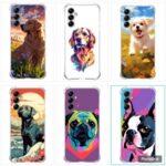 Capa Samsung A06, A16, A26, A36, A56 Capa Tpu Desenhos Variados Capinha Case CÃO