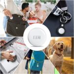 Rastreador Tag Compatível Apple Prova D'água Localizador Branco