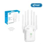 Repetidor Extensor WiFi Long Range Wireless WIFI Signal Booster Rede Sem Fio Knup