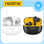 Fone de Ouvido Realme Buds T110 – Bluetooth 5.4, Som com Graves Potentes, 38h de Bateria e Cancelamento de Ruído ENC