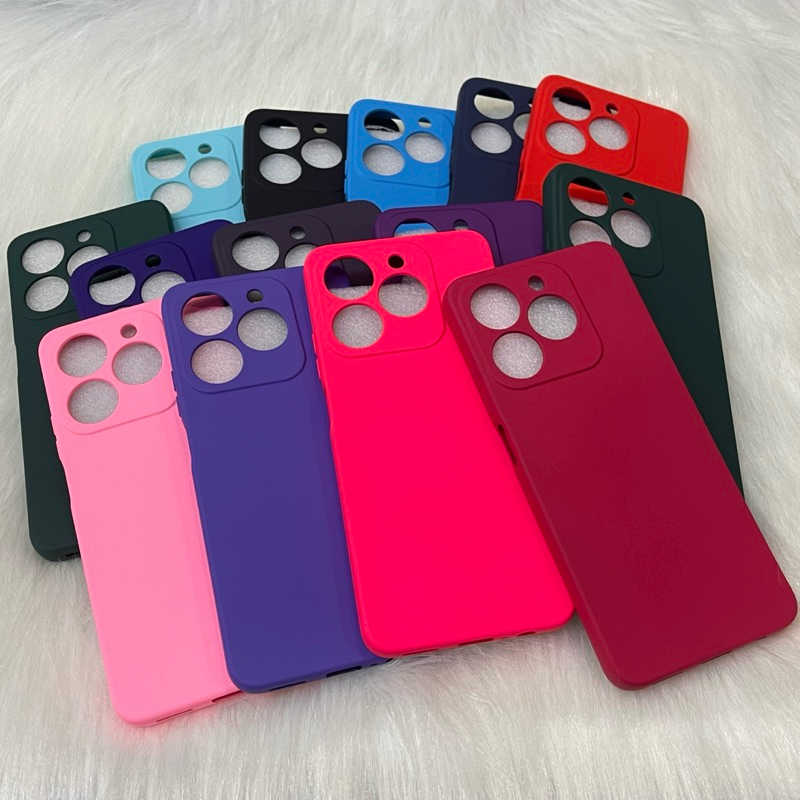Capinha Capa Aveludada para Realme Note 70 Silicone case