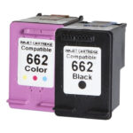 Kit Cartucho à Jato de tinta modelo 662 xl Preto+Colorido