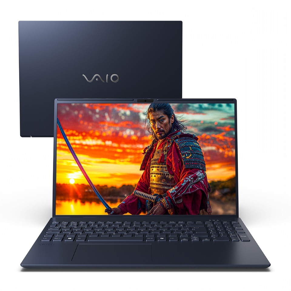 Notebook Vaio FE16 AMD® Ryzen 7-5825U Windows 11 Home 32GB RAM 512GB SSD 16" IPS WUXGA - Cinza