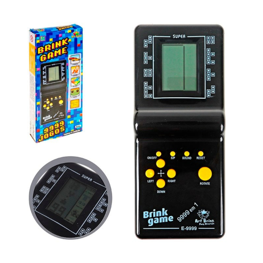 Mini Game Portátil 9999 Jogos Classic Retrô - Multijogos - Brink Game