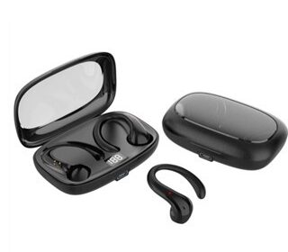 Novo OWS-15 Fones De Ouvido Sem Fio Bluetooth Fone Com Microfones Alta Fidelidade Som Estéreo Toque Inteligente Esportes
