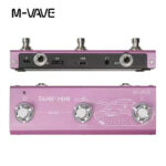 M-VAVE Tank Mini Pedal de efeitos múltiplos para guitarra/baixo com suporte para gravação IR e OTG, efeitos integrados