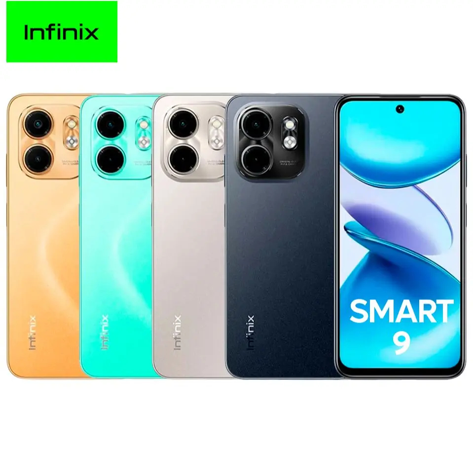 Smartphone Infinix Smart 9 128GB 4GB RAM Tela 6.7” Dual Chip 4G