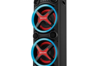 Caixa de Som Amplificada Mondial Torre de Som Tm-2200 - Entrada Usb, Bluetooth 5.3, Preto, 2200w, Bivolt