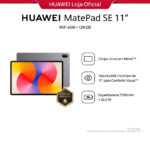 HUAWEI MatePad SE 11" | Tablet | Design de Corpo Único em Metal | 7700 mAh + Superbateria de 22,5 W