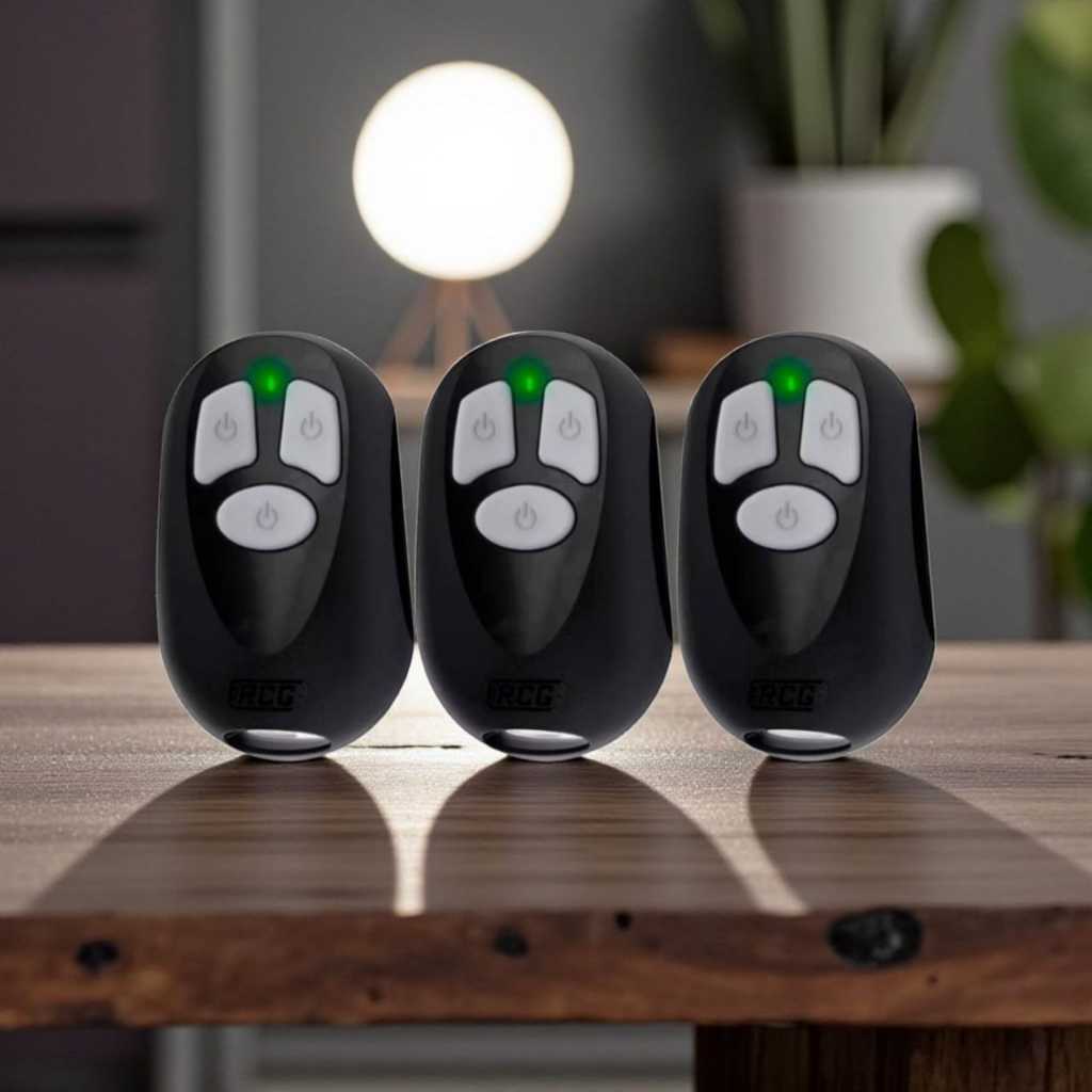 Kit 3 Controles Remoto Universal Para Portões e Alarmes Rcg Ppa Garen + BARATO.