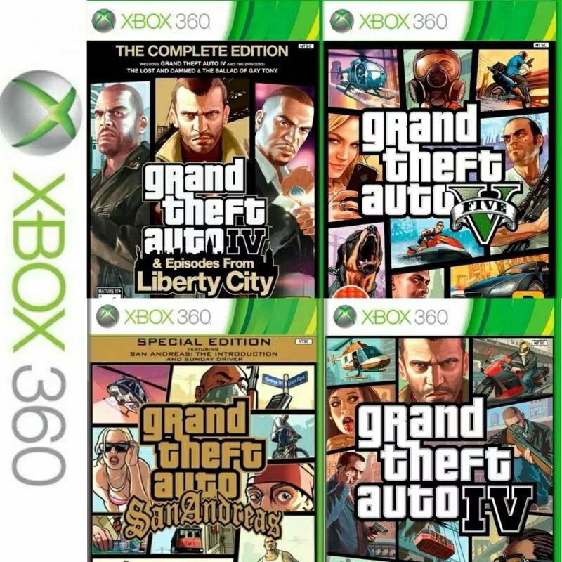 Jogos GTA 5 / GTA Xbox 360 [Desbloqueado/Destravado 3.0Lt Ltu] +++