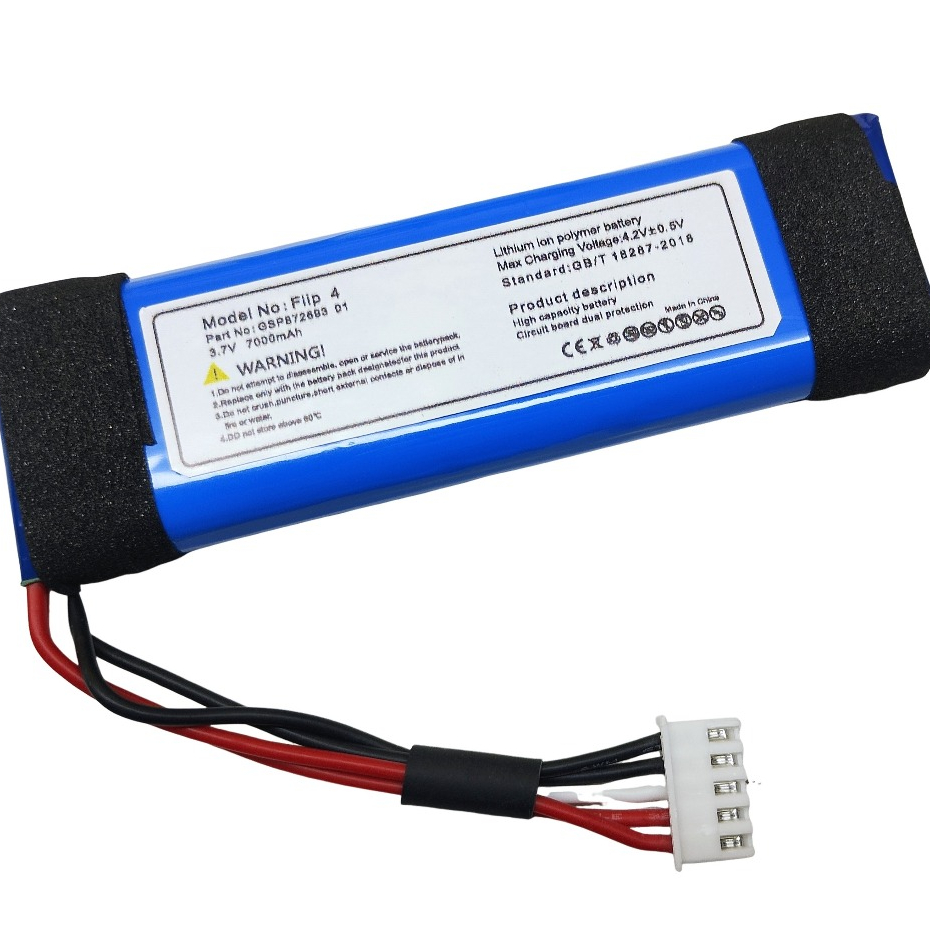 Para Flip 4 Flip4 Flip 3 Flip3 - 7000mAh ou 3000mAh - Caixa de Som Portatil - GSP872693 01