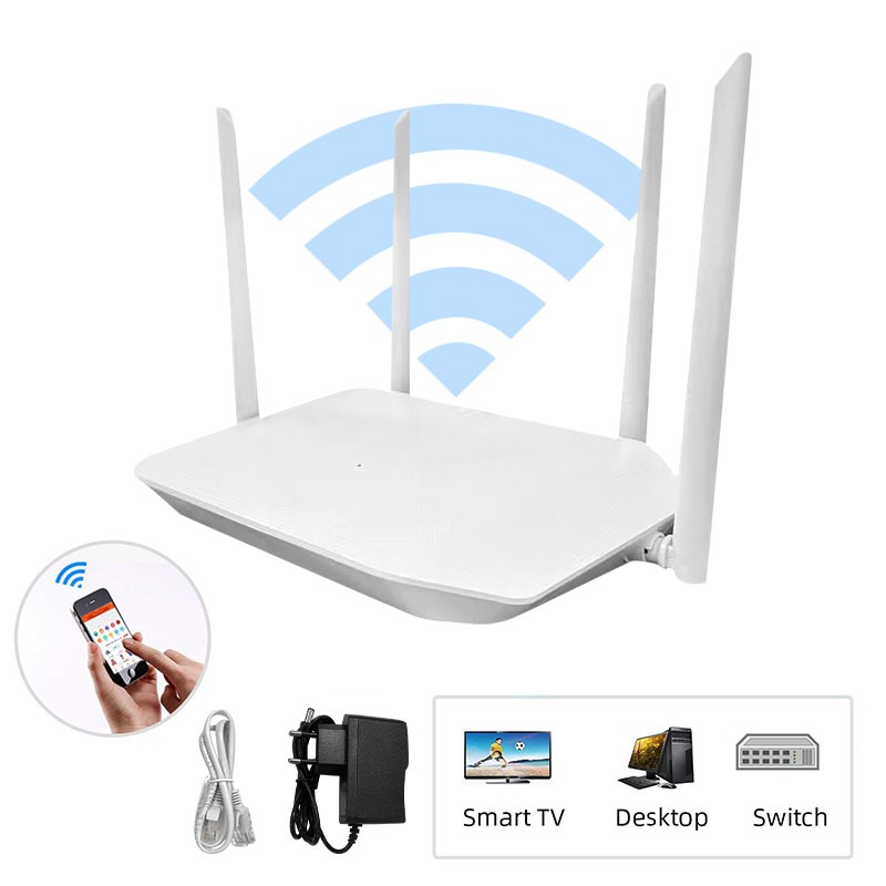 Roteador WiFi High Gain Smart - Alcance Amplificado e Instalação Fácil -G13