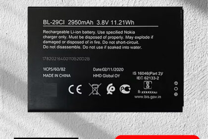BAT COMPATIVEL NOKIA C10/C20 (ORG) NOVA COM GARANTIA 90 DIA