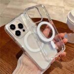 Capa Magnética Para Carregador Sem Fio Magsafe Iphone 11 12 13 Pro Max 14 Pro Xr X Xs 7 8 util