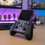 Grip Gamer 3D para R36S | Suporte Ergonômico | Conforto e Estilo para Console Retrô