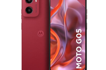 Smartphone Motorola Moto G05 256GB, 4G LTE, 12GB RAM Boost*, Camera 50MP, AI, Tela 6.7" - Vermelho
