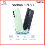 Realme C71 5G 256gb de armazenamento, 8GB RAM, Processador MediaTek Dimensity 6300, Versão global