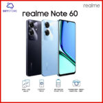 Realme Note 60 4G , Memória 256GB / 4GB RAM, Processador Unisoc T612., Câmera 32MP, Com Garantia, Bateria 5000MAh