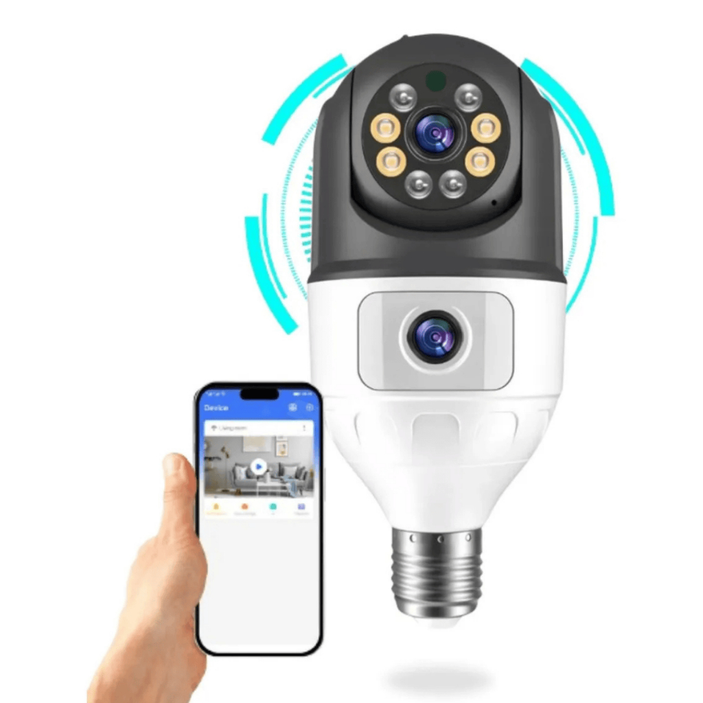 Câmera Segurança iCsee 1080p 360° Visão Noturna Áudio Bidirecional OI-2018