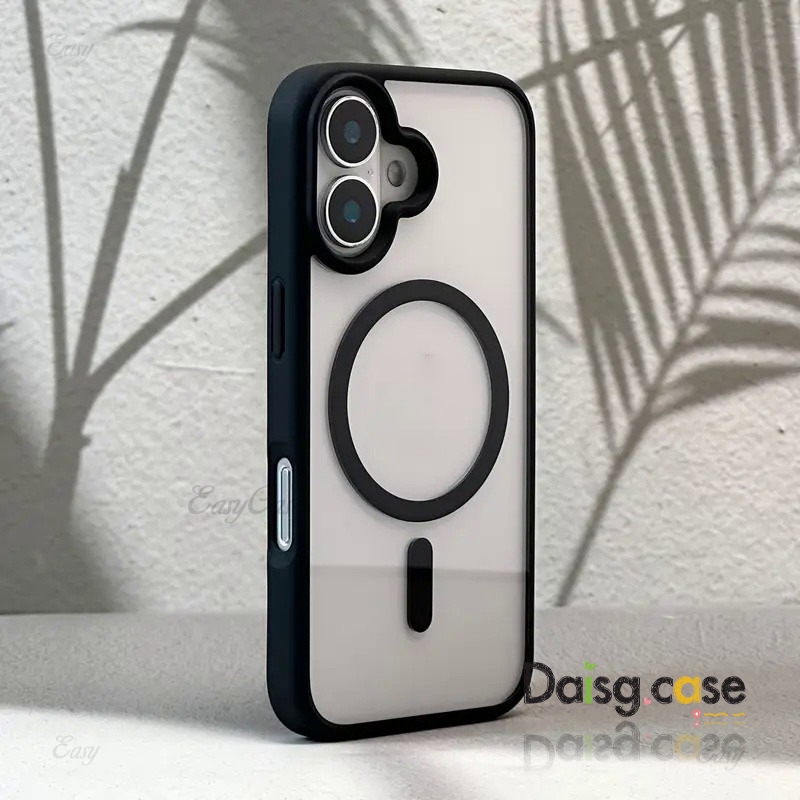 Capa De Telefone Macia De Bobina Magnética Embutida Transparente Compatível Com iPhoneX XSmax 11 12 13 14 15 16 17PROMAX