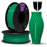 Filamento Petg HF High Fluidity - Verde - 1kg - 1.75mm - Nacional Voolt 3D