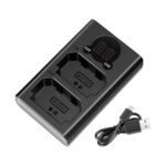Carregador Duplo Neewer para Bateria Sony NP-fz100 Preto