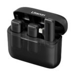 Microfone Sem Fio Ulanzi J-12 Lightning Lapela Ios Preto