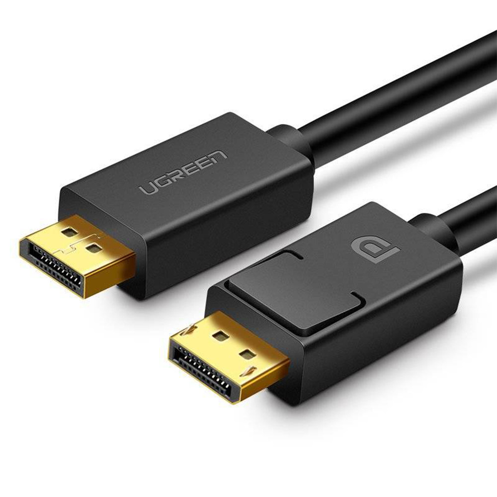 Cabo Displayport 1.2 Ugreen Macho Suporta 3D 4k/60Hz 1.5 M