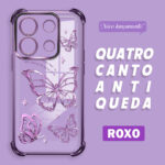 Capa Para Xiaomi Poco X6 Redmi Note 13 Pro 5G Case Capinha Celular de alta qualidade Transparente Protetora SJ0057