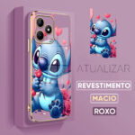 Capinha Para Realme C53 C51 Note 50 Narzo N53 Stitch Capa Macia Celular De 1993 DD
