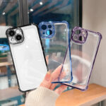 Capa Para Xiaomi Redmi Note 14 13 12 12S 11 11S 10 10S 9 8 Pro 4G 5G Transparente Anti-Queda Capinha Case FS0000