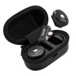 Sistema Microfone Sem Fio Boya Omic-U Usb C Lapela Preto
