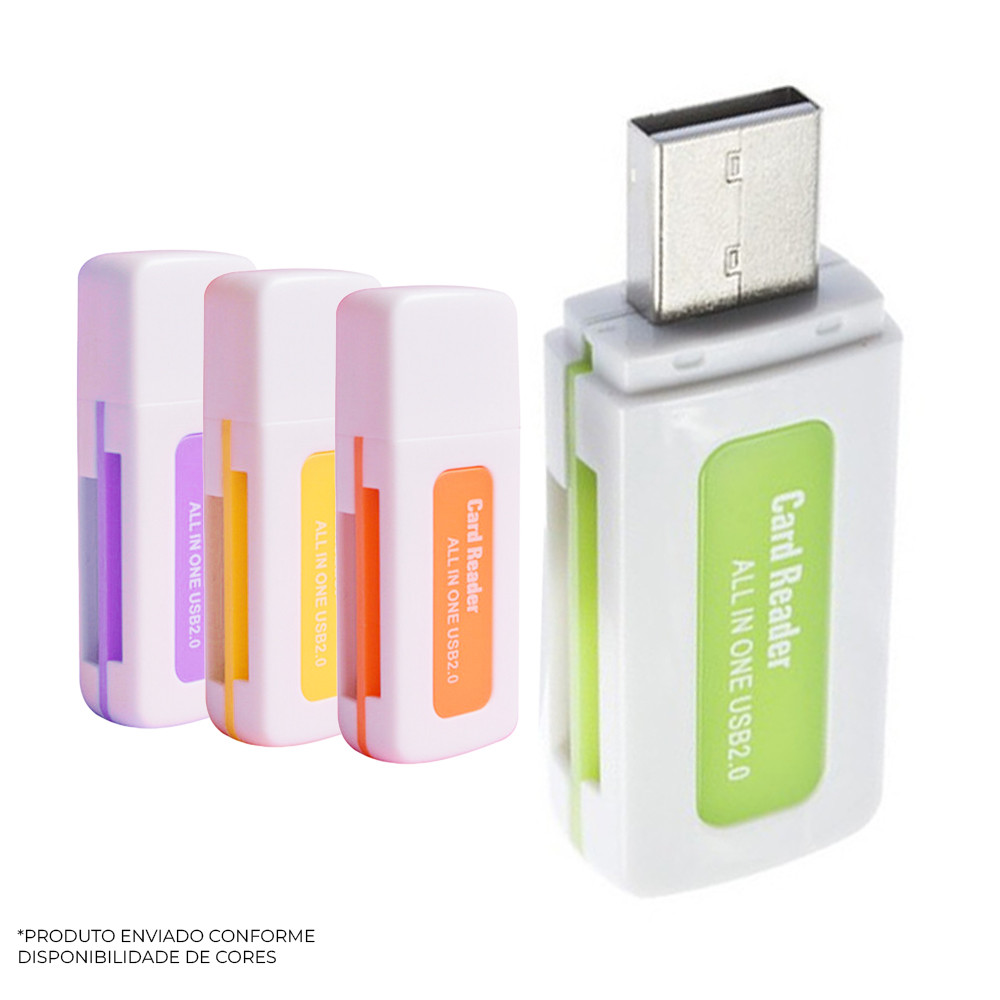 Leitor de Cartão de Memória Tudo em um para Usb 2.0