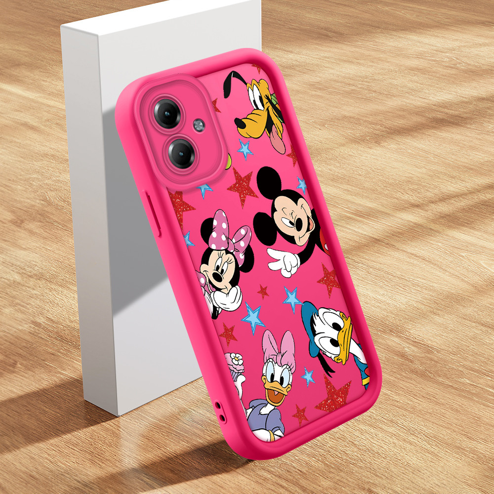 Capa Para Motorola Moto G14 Macia Silicone Rose Verde Capinha Do Telefone Criativa TY 1800