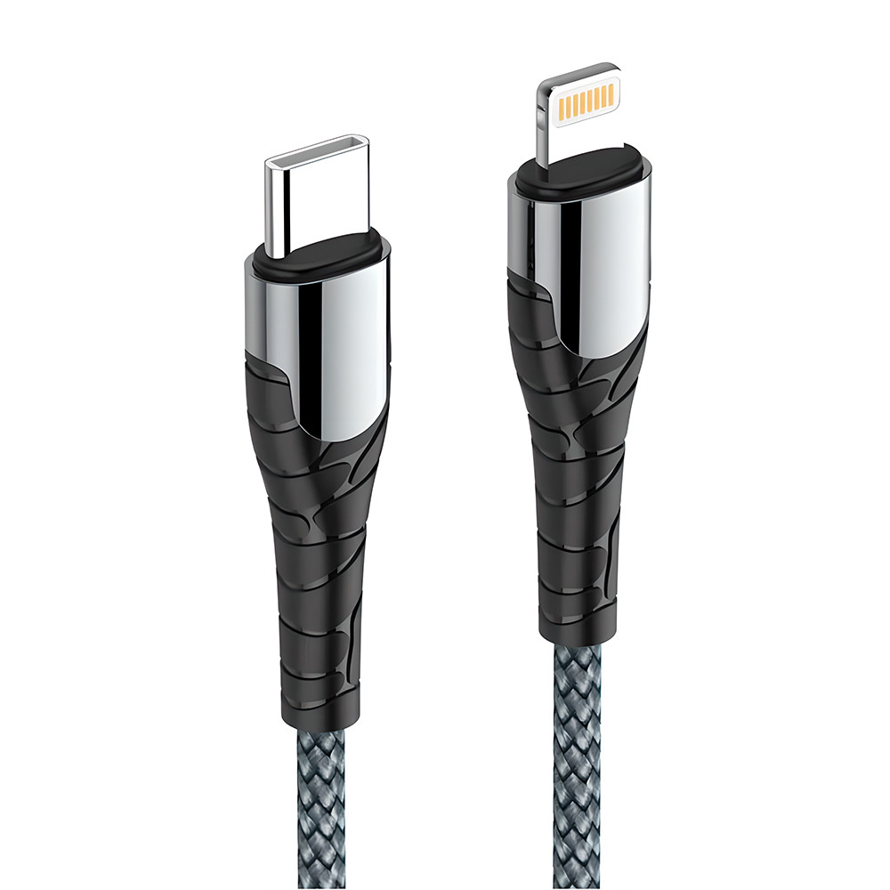 Cabo USB-C p/Lightning LDNIO PD Carregamento Rápido 2M