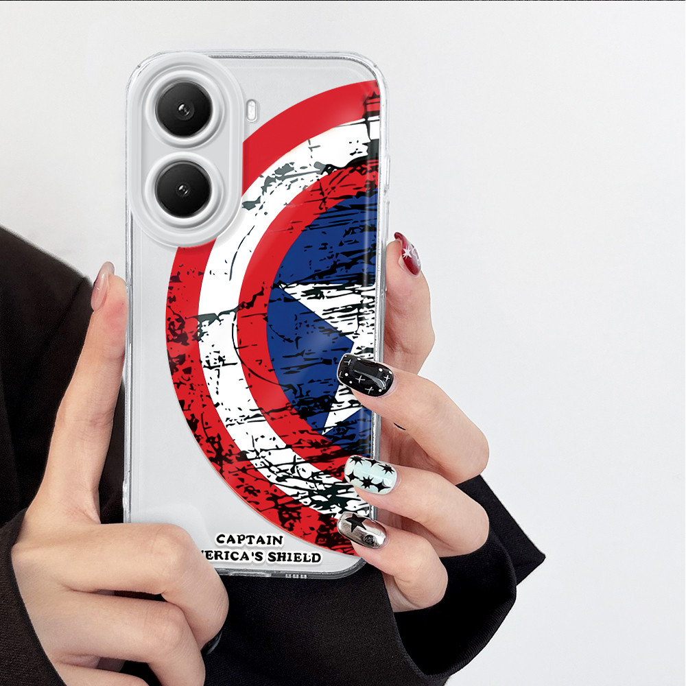 Capa Para Xiaomi Poco X7 Pro 5G Capinha De Silicone Macio Celular Transparente Soft Case 0090 TSY