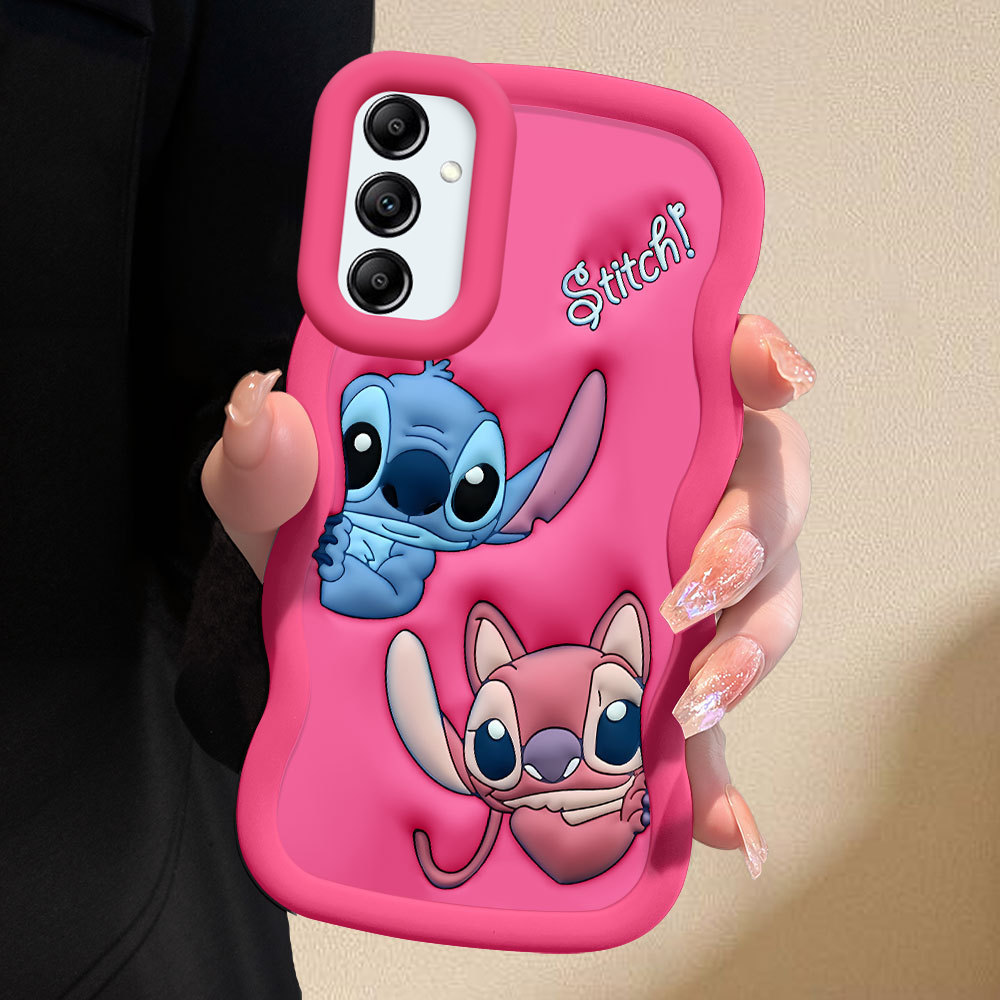 Capa Para Samsung Galaxy A14 4G 5G Capinha Macia De Silicone Celular Stitch 0279 MKL