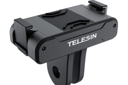 Telesin Suporte Magnétic Dupla Garra DJI Osmo Action 3 4