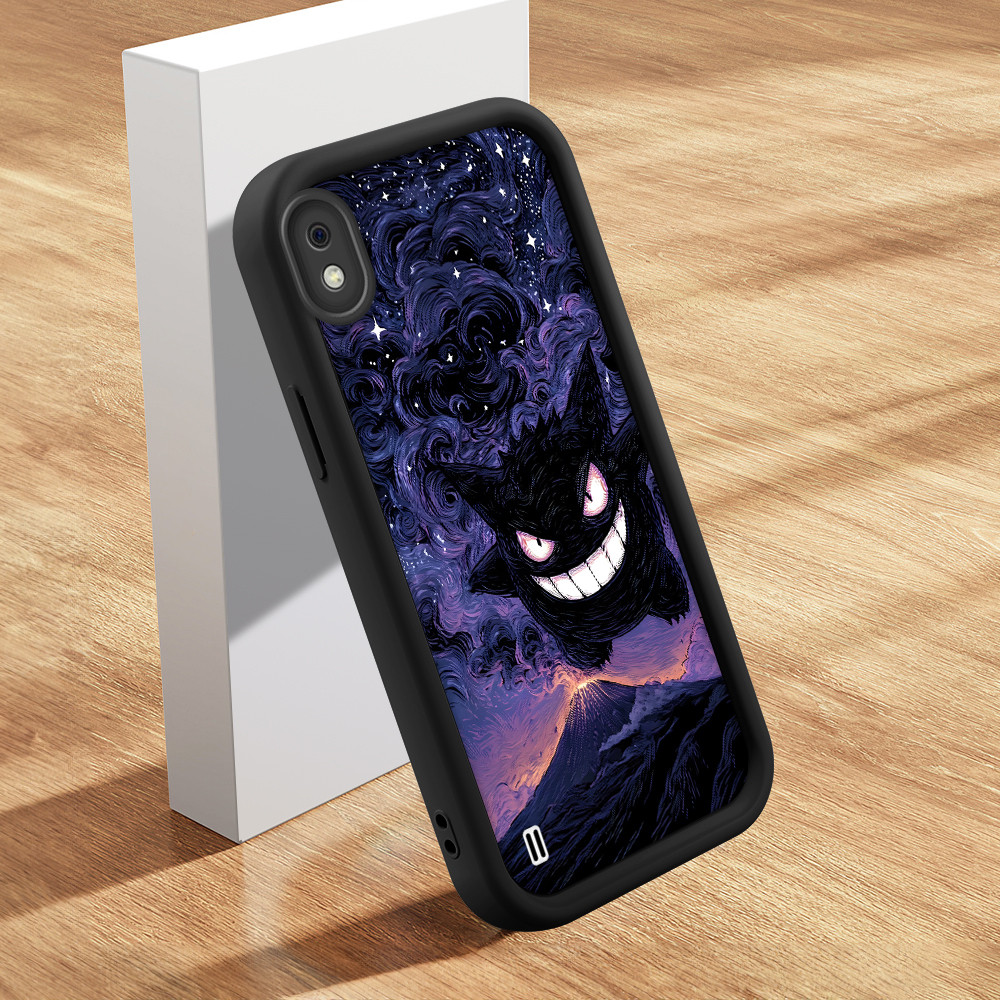 Capa Para Samsung Galaxy A10 Capinha Macio Normal Preto Silicone De Celular Case 6636 TYB