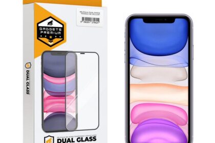 Película Dual Glass para iPhone 11 / XR - Preto - Gshield