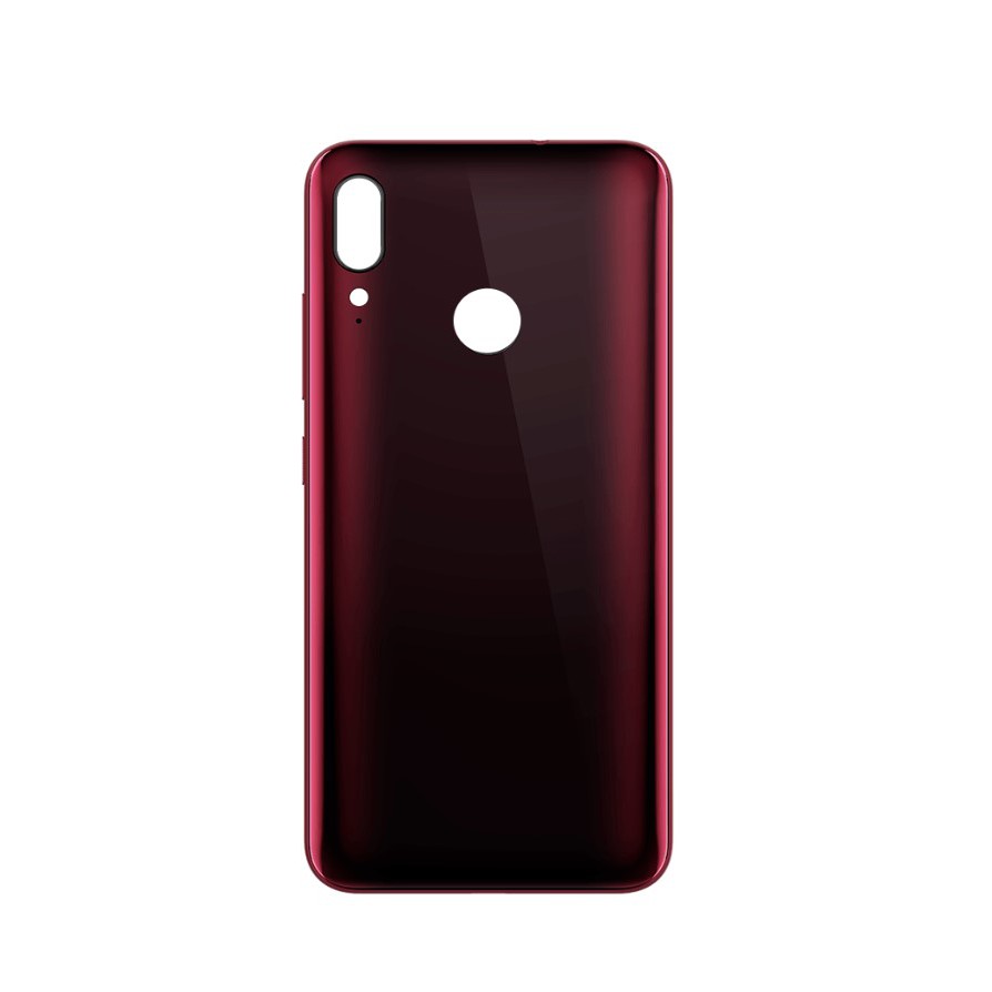 Tampa Traseira Moto E6 Plus Vermelho Com Botões
