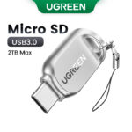 Leitor De Cartões UGREEN TF USB C Micro SD 3.0 Tipo OTG Adaptador De Memória