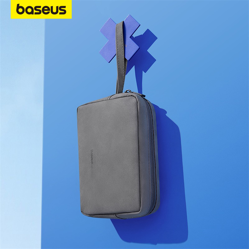 Baseus Proteção Do Carregador Telefone Móvel Saco Com Zíper