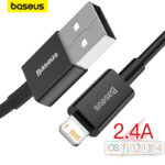 Cabo De Dados De Carregamento Rápido Baseus 2.4a Para Ip