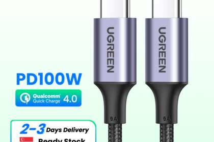 UGREEN USB C Para Tipo De Carga Rápida De 100 W Compatível Com MacBook Air iPad Pro Galaxy Ultra Huawei P30 Pixel 7O