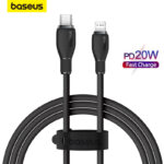 Cabo De Carregamento Rápido De Pudim Baseus Série 20W Tipo C Para Iluminação IPhone 14/13