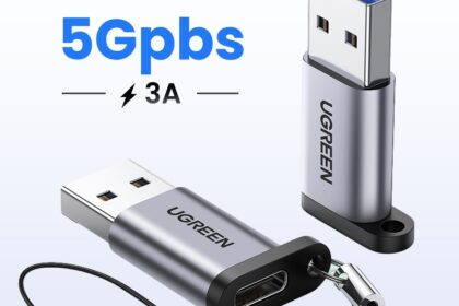 Adaptador USB UGREEN C 3.0 2.0 Macho Para 3.1 Tipo Fêmea QC3.0 Carregamento Rápido E 5Gbps Laptop Samsung Xiaomi 10