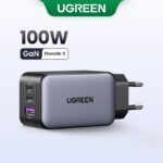 Carregador Rápido UGREEN PD3.1 2C 1A 3 Em 1 Novo Nexode X Seriers QC4.0 3.0 Para Macbook Pro USB iPhone Xiaomi Samsung