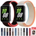 Pulseira De Nylon Respirável Substituição Da Relógio Galaxy Fit 3